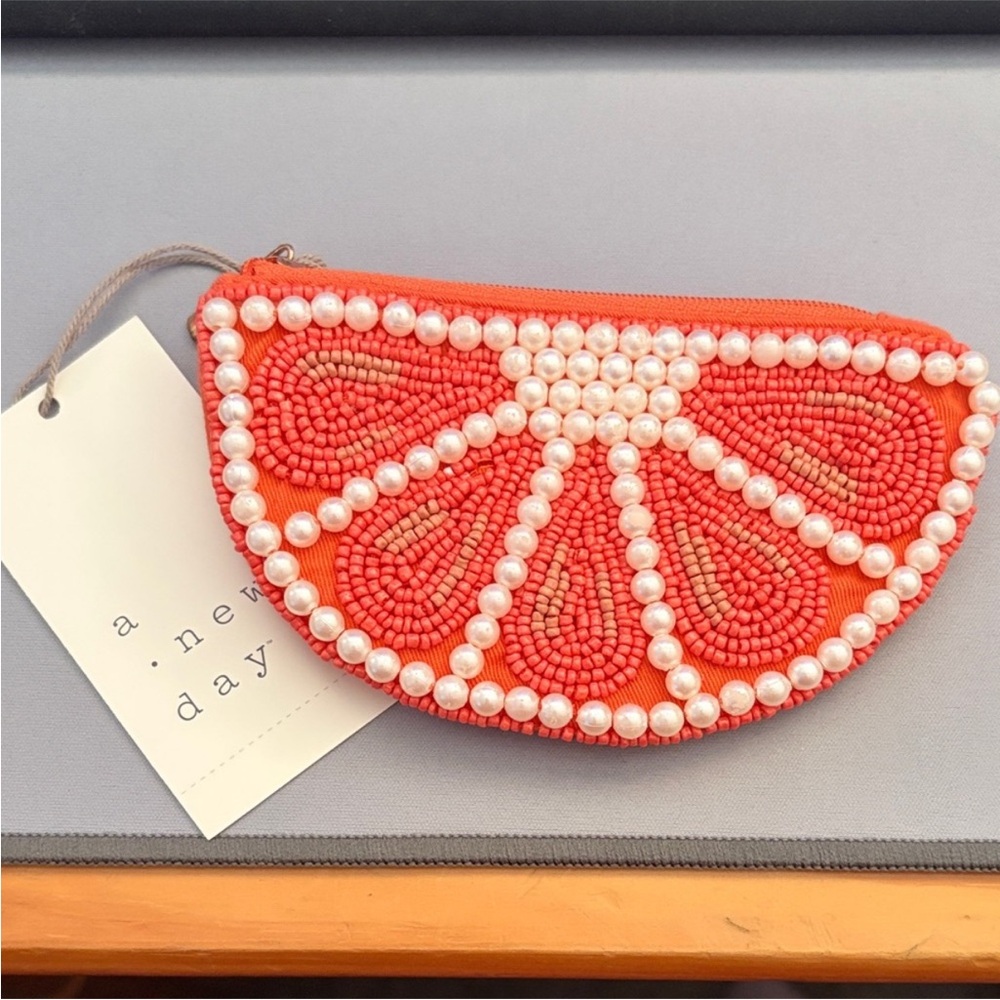 Citrus Beaded Coin Purse | A New Day; Target Brand